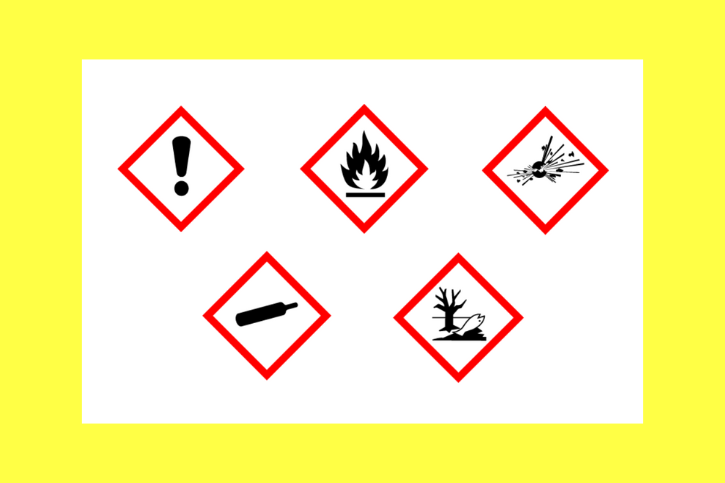Making COSHH symbols clear and accessible in your D&T classroom 