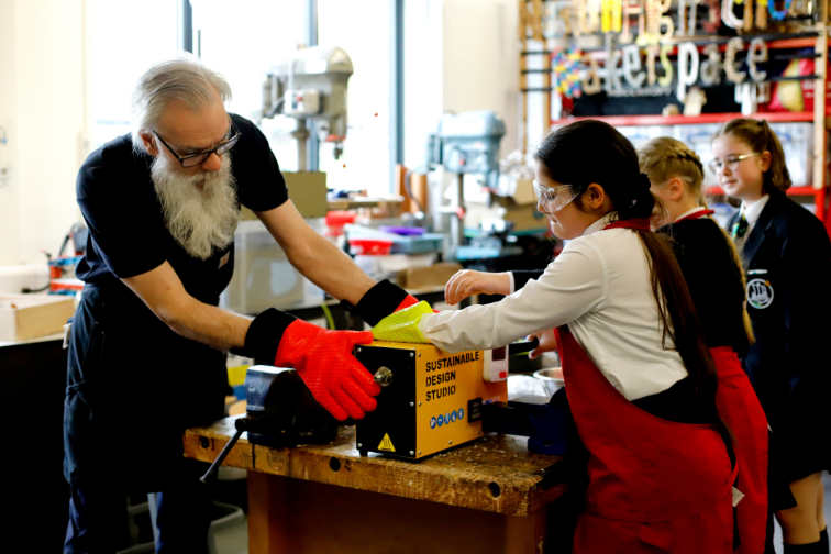 Turning plastic waste into purpose