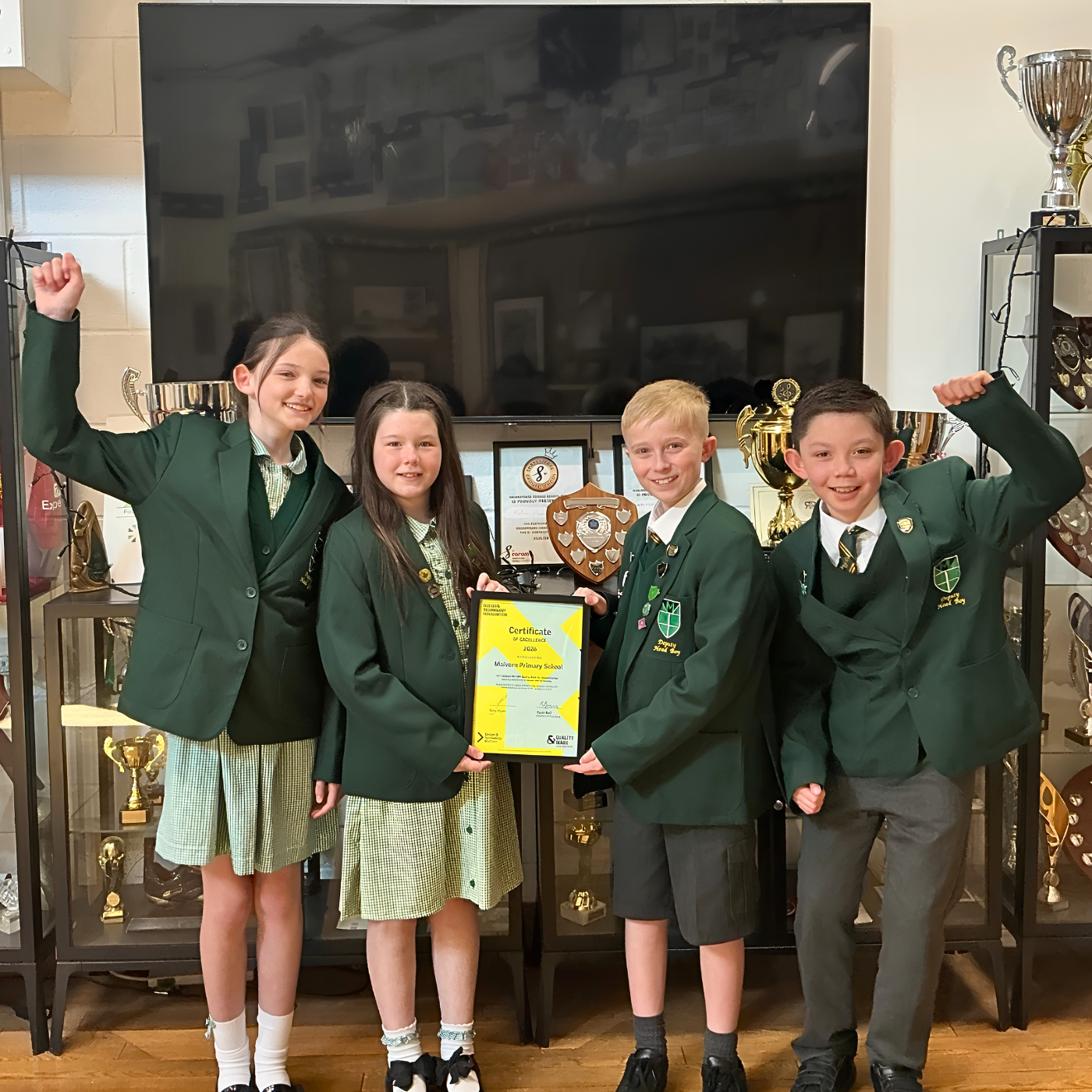 Malvern Primary School Receives D&T Quality Mark