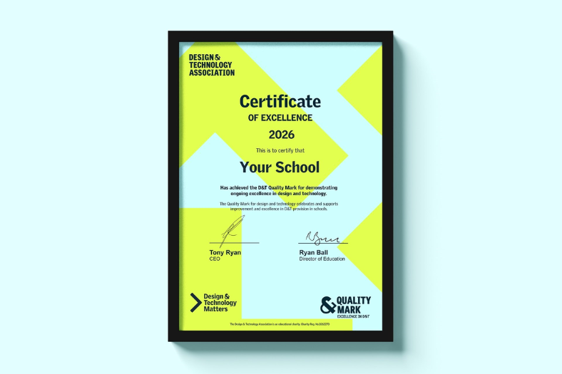 Malvern Primary School Receives D&T Quality Mark
