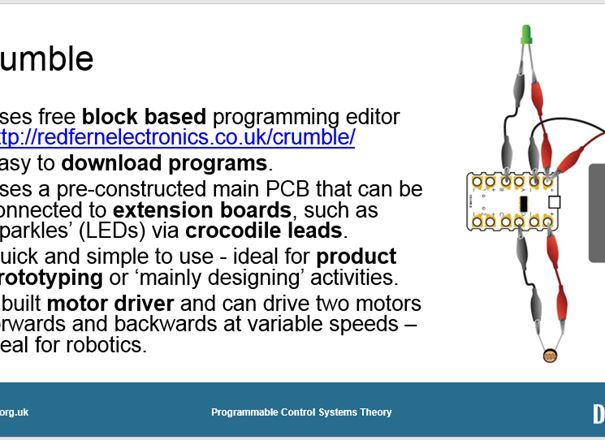 GCSE Key Resources: Control Systems Teacher Training PowerPoints - D&T ...