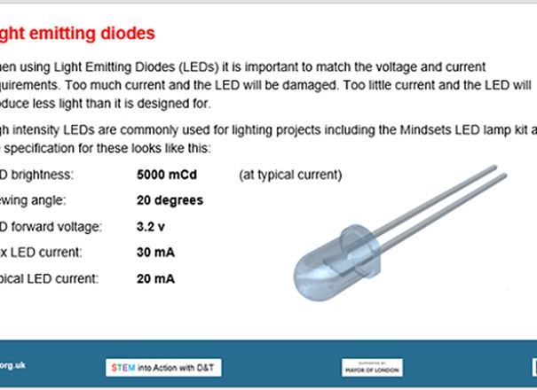 Light Emitting Diodes Specifications Fast Switching Round LED, Lower