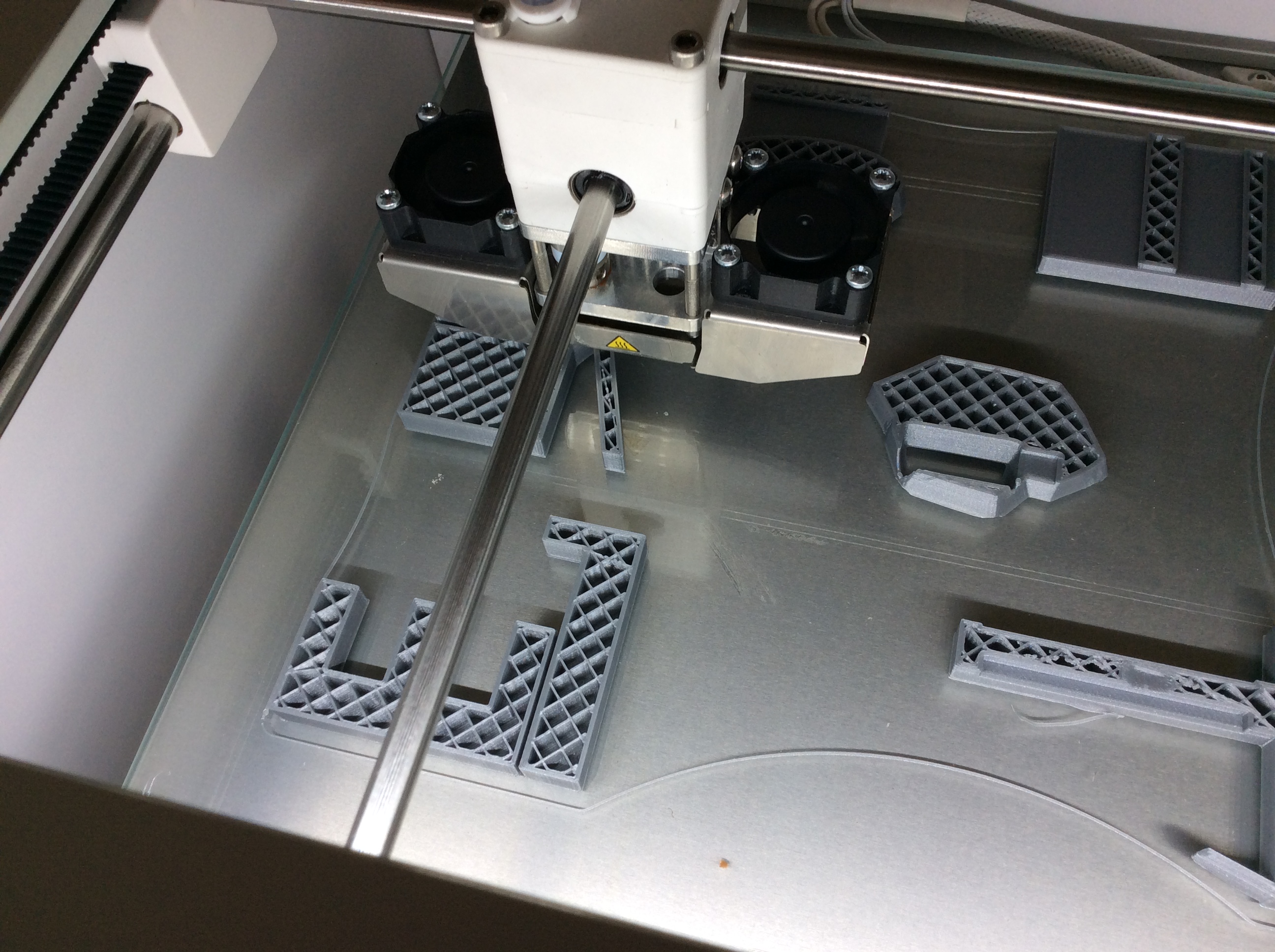 3D printer printing an object