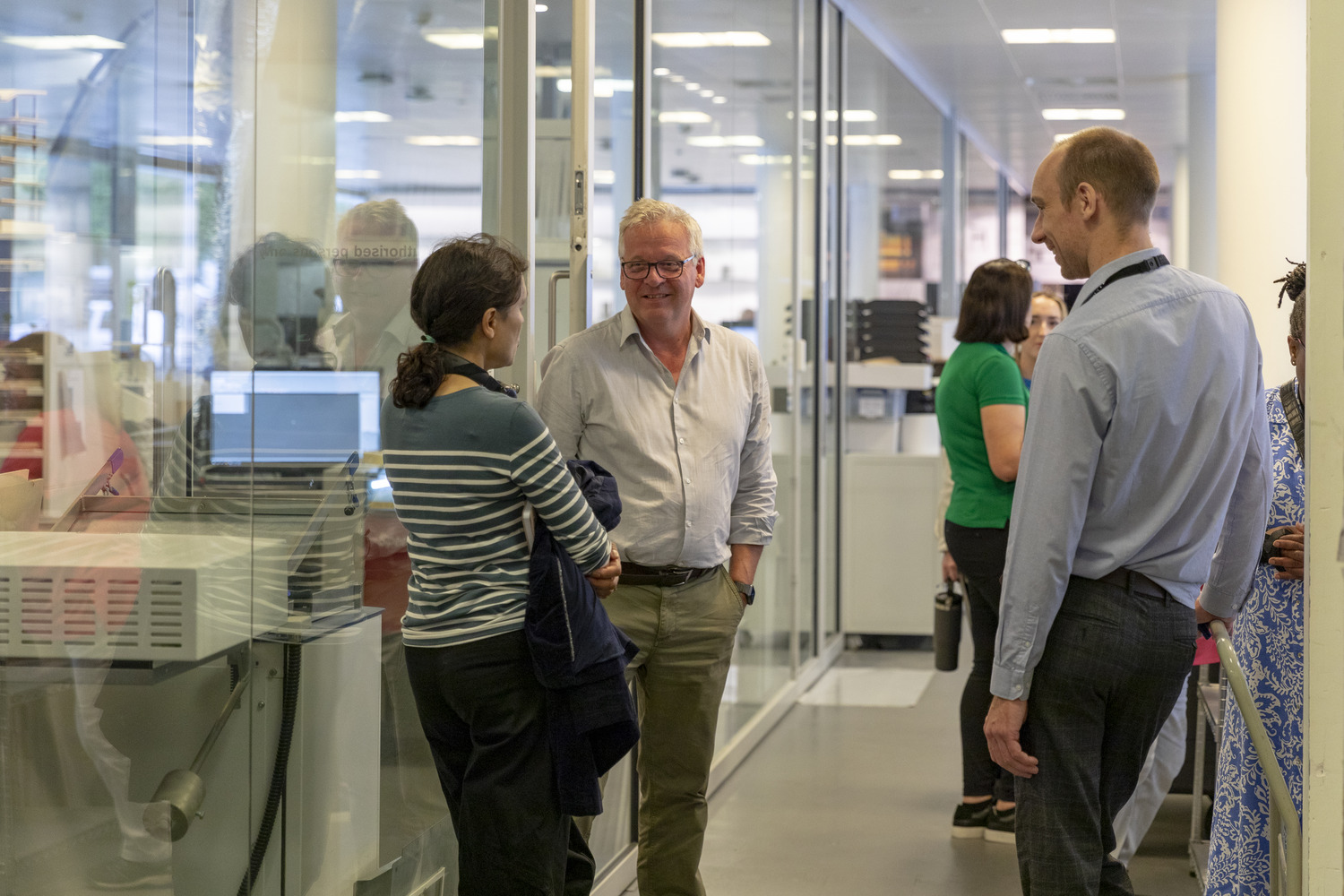 Foster + Partners office with staff working