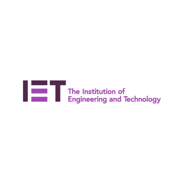 IET logo with the text “The Institution of Engineering and Technology”.