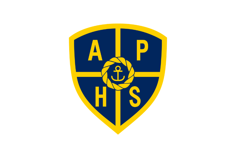 Alderman Peel High School logo